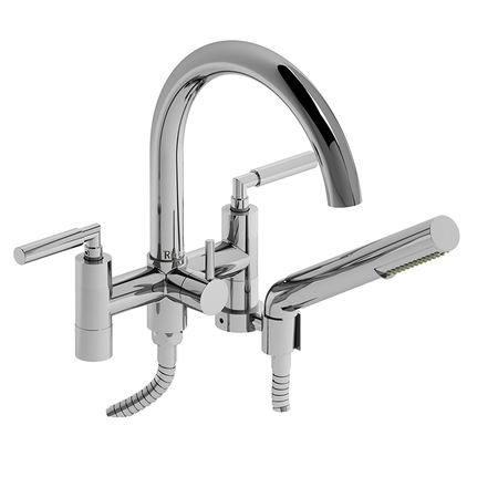 RIOBEL 6" Tub Filler With Hand Shower SY06LC